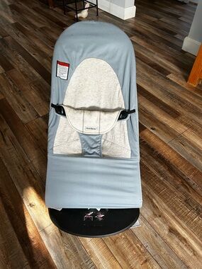 Baby Bjorn Light Gray & Heather Baby Bouncer Seat